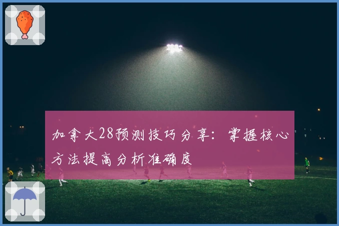 加拿大28预测技巧分享：掌握核心方法提高分析准确度